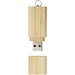 USB-Stick 3.0 aus Bambus mit Schlüsselring, natural, 64GB