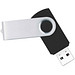 USB-Stick in Metallbox, 128 GB, Schwarz