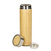 Vakuum Flasche Bambus, large, braun