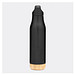 Vakuum-Trinkflasche BAMBOO LEGEND,schwarz