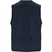 Venera Arbeitsweste mit V-Ausschnitt und mehreren Taschen, 200 g/m2, marineblau, 3XL