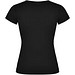 Victoria T-Shirt mit V-Ausschnitt für Damen, schwarz, 3XL