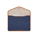VINGA Bosler 14 Zoll Laptop-Tasche aus GRS recyceltem Canvas, navy blau