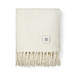 VINGA Saletto Decke aus Wollgemisch, weiß, beige