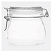 Vorratsglas CLICKY M mit Bügelverschluss, Füllmenge ca. 500 ml,transparent