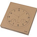 Wanduhr mit Hygro - und Thermometer, weiss