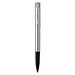 WATERMAN Rollerball Allure Chrom, schwarze Mine, silber-matt