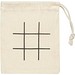 Whorl Tic-Tac-Toe Spiel aus Holz, natur