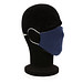 XD COLLECTION Baumwoll-Gesichtsmaske, 2-lagig, dunkelblau XD COLLECTION Baumwoll-Gesichtsmaske, 2-lagig, dunkelblau