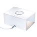 reeves® Wireless Charger mit Wecker Cessnock, weiß reeves® Wireless Charger mit Wecker Cessnock, weiß