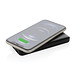 Wireless Powerbank aus RCS Standard recyceltem Kunststoff, schwarz