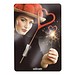 Wondercandle Mini mit Wondercard, Baum, gold, 1-seit. Druck