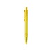 X3 Frosted-Pen aus GRS recyceltem PC, gelb