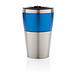 XD COLLECTION Isolierbecher Highland, 350 ml, blau/silber