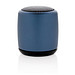 XD COLLECTION Kabelloser Mini-Lautsprecher aus Aluminium, blau