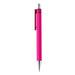 XD COLLECTION Druckkugelschreiber X8 mit Smooth-Touch, blaue Mine, rosa