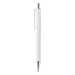XD COLLECTION Druckkugelschreiber X8 mit Smooth-Touch, blaue Mine, weiß