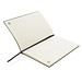 XD COLLECTION Notizbuch aus recyceltem Leder, DIN A5, liniert, grau