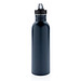 XD COLLECTION Sportflasche Deluxe aus Edelstahl, 710 ml, dunkelblau