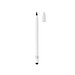 XD COLLECTION Tintenloser Stift aus Aluminium mit Radiergummi, weiß