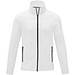Zelus Fleecejacke für Herren, weiß,  3XL