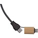 3m RPET Schnell-Ladekabel KRISTIN, beige
