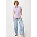 Iqoniq Yosemite Damen Piqué-Poloshirt aus rec. Baumwolle, lavender, L