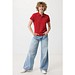 Iqoniq Yosemite Damen Piqué-Poloshirt aus rec. Baumwolle, rot, L