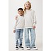 Iqoniq Yengo KidsHoodie mit Seitentaschen aus rec. Baumwolle, ivory white, 1112