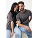 Iqoniq Kakadu relaxed T-Shirt aus recycelter Baumwolle, anthrazit, S
