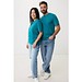 Iqoniq Sierra Lightweight T-Shirt aus recycelter Baumwolle, verdigris, L