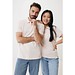 Iqoniq Yosemite Piqué-Poloshirt aus recycelter Baumwolle, cloud pink, XXS