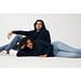 Iqoniq Etosha Lightweight Sweater aus recycelter Baumwolle, navy blau, XXS