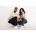 Iqoniq Etosha Lightweight Sweater aus recycelter Baumwolle, desert, XXS