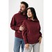 Iqoniq Yoho Relax-Hoodie aus recycelter Baumwolle, burgunderrot, XS