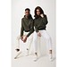 Iqoniq Rila Lightweight Hoodie aus recycelter Baumwolle, khaki, XXS