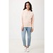 Iqoniq Rila Lightweight Hoodie aus recycelter Baumwolle, cloud pink, XXS