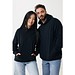 Iqoniq Yengo Hoodie mit Seitentaschen aus rec. Baumwolle, schwarz, XXS