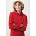Iqoniq Yengo Hoodie mit Seitentaschen aus rec. Baumwolle, rot, L