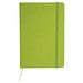 A5 Notizbuch aus Recyclingpapier , apfelgrün