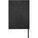 Alejandra A5 Hardcover Notizbuch aus recyceltem Leder, schwarz
