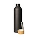 Aluminiumflasche Bamboo 0,6 l, lime/natur