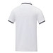 Amarago Polo mit abgesetztem Rand für Herren, weiss, XL