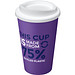 Americano® Eco 350 ml recycelter Becher, lila/weiß