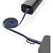 Arc ultradünnes 60W 2-in-1 Magnetkabel, blau