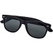 Arlo Bambus Sonnenbrille mit schwarzer Beschichtung, schwarz