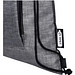 Ash recycelter faltbarer Sportbeutel 7L, heather grau
