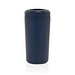 Avira Alix Klickbecher aus RCS rec. Stahl 400ml, navy blau