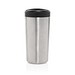 Avira Alix Klickbecher aus RCS rec. Stahl 400ml, silber
