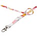 Balta Sublimation Lanyard mit Schnapp- und Sicherheitsverschluss, weiss, 15mm